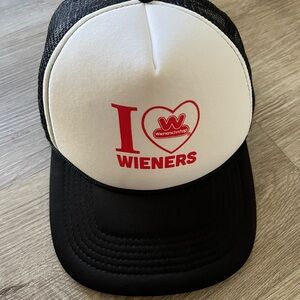 Weinersnitchel I Love Wieners Trucker Hat funny gag gift
